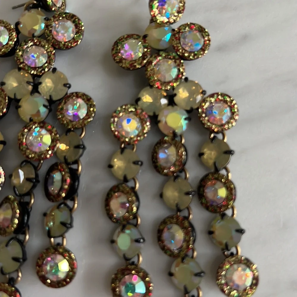 J Crew Statement Earrings - Picture 2 of 4